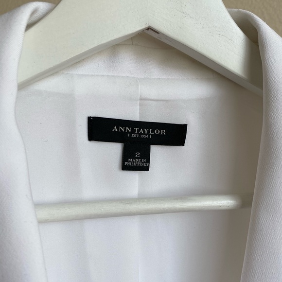 Ann taylor cropped white blazer - Picture 3 of 3